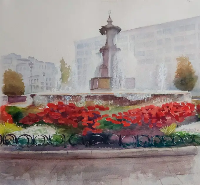 Fuente de las batallas, Granada