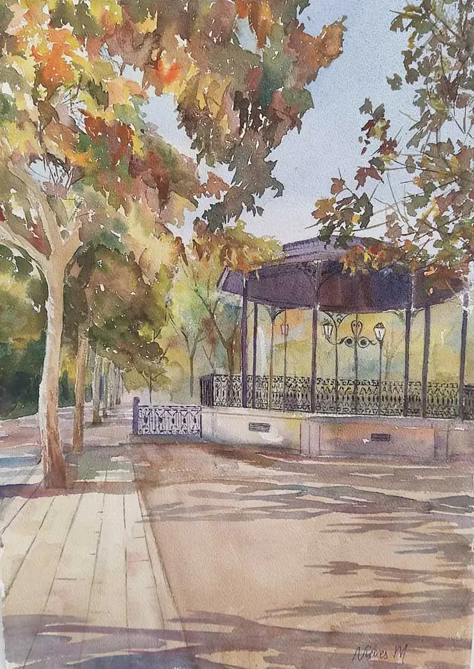 Otoño en paseo del Violón