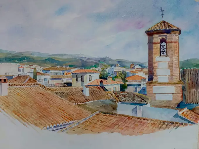 Torre de la Iglesia Gójar (Granada)